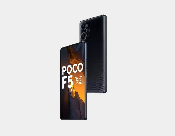 Xiaomi Poco F5 5G Dual SIM 256GB ROM 12GB RAM GSM Unlocked - Black