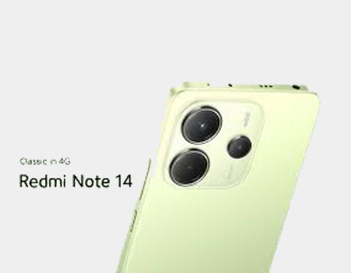 The Xiaomi Redmi Note 14 4G Dual SIM 128GB 6GB Lime Green