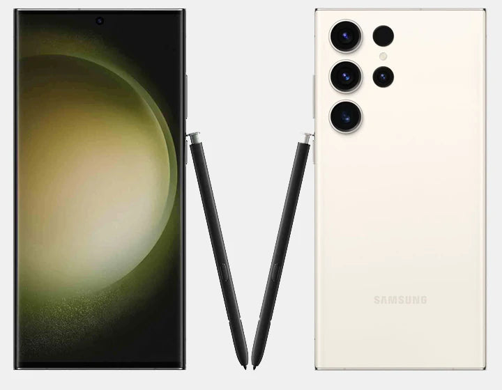 Samsung Galaxy S23 Ultra 5G Dual S9180 512GB 12GB RAM GSM Unlocked – Cream