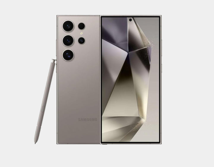 Samsung Galaxy S24 Ultra 5G S928B 12GB RAM 256GB ROM Dual SIM GSM Unlocked Titanium Grey
