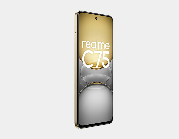 Realme C75 4G Dual Sim 256GB ROM 8GB RAM GSM Unlocked - Gold