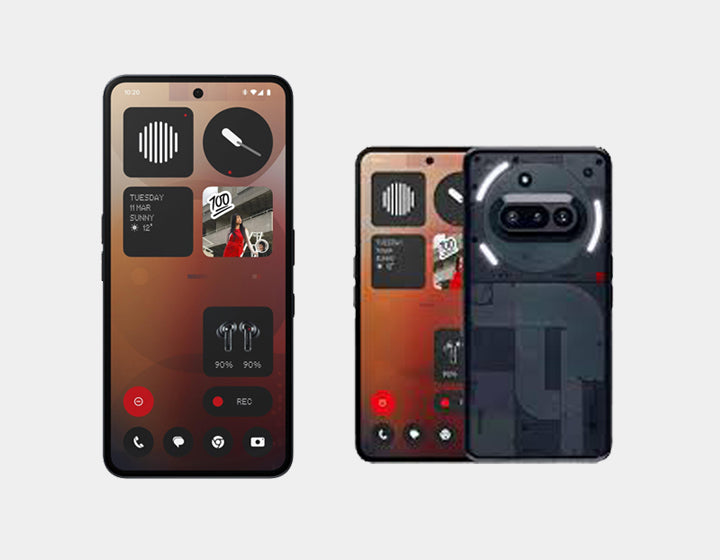 Nothing Phone 3a 5G Dual SIM 256GB ROM 12GB RAM GSM Unlocked - Black