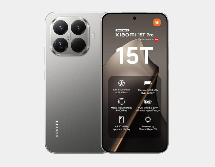 XIAOMI 15T PRO 5G 512GB ROM 12GB RAM Dual SIM GSM Unlocked - Gold