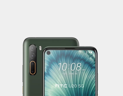 HTC U20 5G 256GB ROM 8GB RAM Dual SIM GSM Unlocked- Green