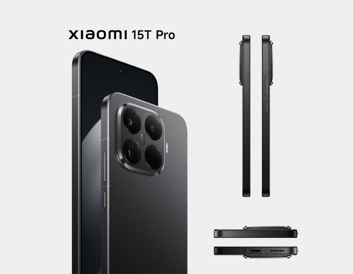 XIAOMI 15T PRO 5G 512GB ROM 12GB RAM Dual SIM GSM Unlocked - Black