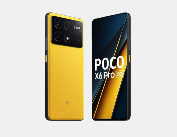 Xiaomi Poco X6 Pro 5G 256GB 8GB RAM Dual SIM Unlocked - Yellow Xiaomi Poco X6 Pro 5G 256GB 8GB RAM Dual SIM Unlocked - Yellow