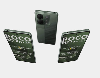 Xiaomi Poco M7 Pro 5G Dual SIM 256GB ROM 8GB RAM GSM Unlocked - Green
