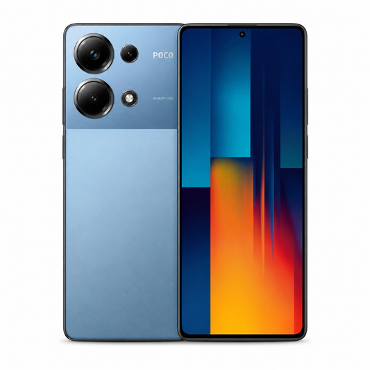 Xiaomi Poco M6 Pro 4G Dual SIM 512GB ROM 12GB RAM GSM Unlocked - Blue