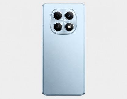 Xiaomi Redmi Note 15 5G  Blue Xiaomi smartphone back view with quad camera module