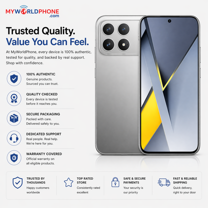 Xiaomi Poco F8 Pro 5G 512GB ROM 12GB RAM Dual SIM GSM Unlocked - Silver