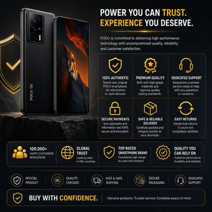 Xiaomi Poco F5 PRO 5G Dual SIM 256GB ROM 12GB RAM GSM Unlocked Black