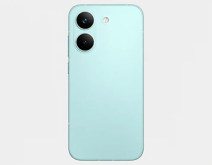 Xiaomi Poco X8 PRO 5G Light green smartphone back panel with dual rear cameras