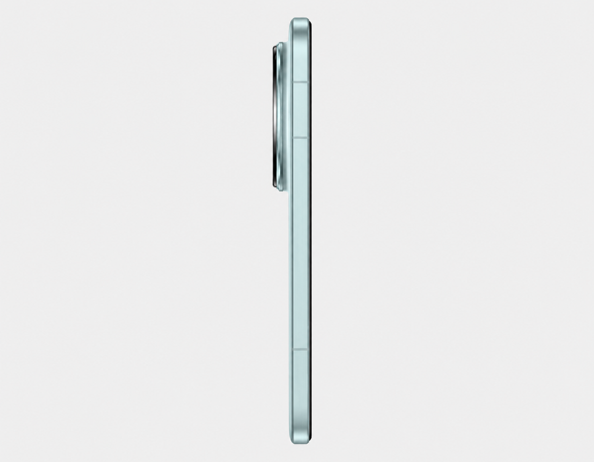 Honor Magic8 Pro 5G Smartphone side profile with subtle control buttons and curved glass edges