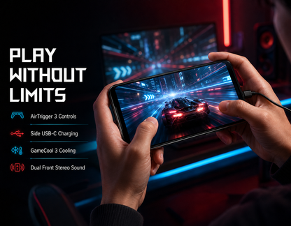 Asus ROG Phone 3 5G/128GB+12GB/ Strix Edition Tencent Version GSM Unlocked - Black