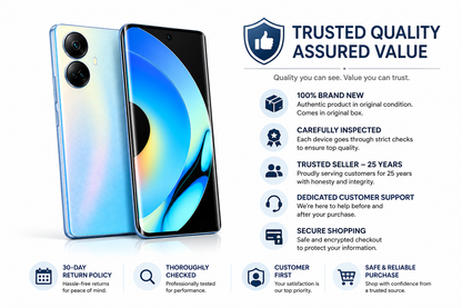 Realme 10 Pro 5G Blue smartphone pair, front and back views, dual rear cameras.