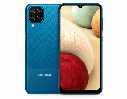 Samsung Galaxy A12 A127F 128GB 4GB RAM Dual SIM, GSM Unlocked - Blue
