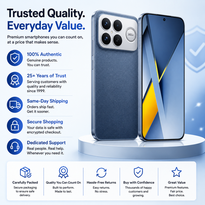 Xiaomi Poco F8 Ultra 5G 512GB ROM 16GB RAM Dual SIM GSM Unlocked - Blue