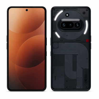 Nothing Phone 3a 5G Dual SIM 256GB ROM 12GB RAM GSM Unlocked - Black