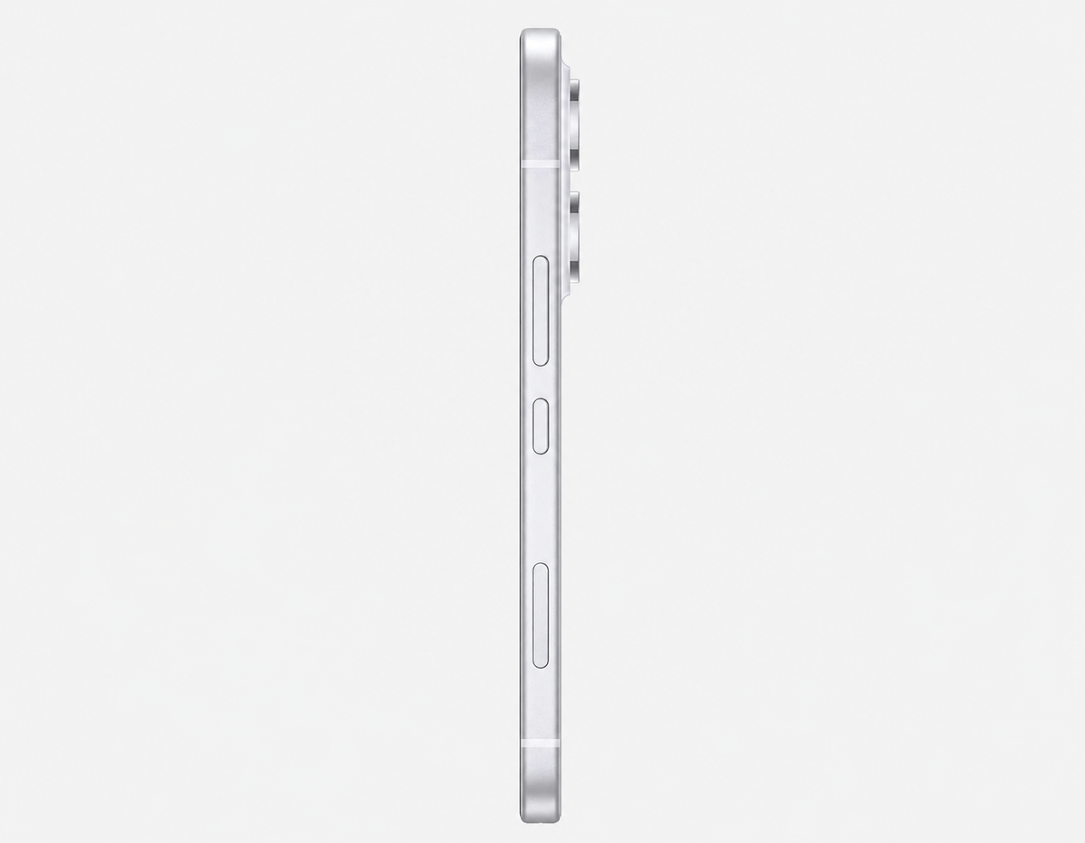 HONOR 600 Lite 5G Gray smartphone side view with buttons and port openings