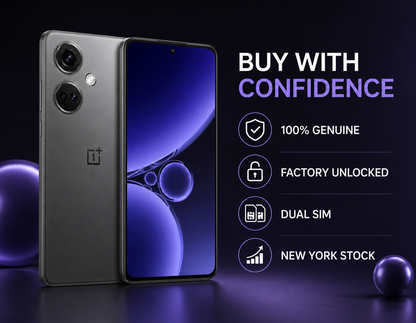 OnePlus Nord CE3 Gray OnePlus smartphone shown front and back, dual rear cameras visible