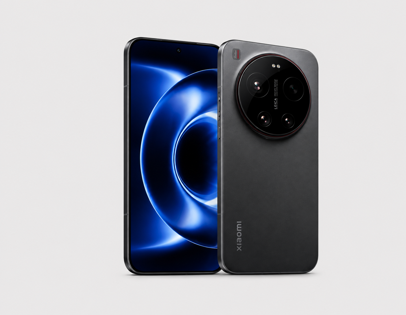 Xiaomi 17 Ultra 5G Black Xiaomi smartphone front and back, circular triple-camera ring on rear