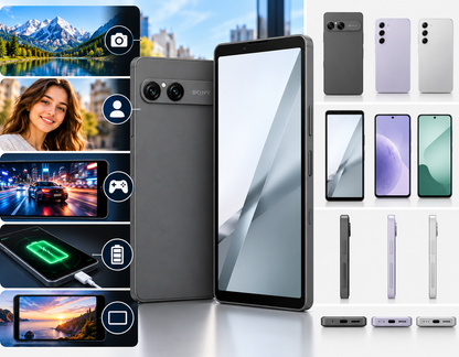 Sony Xperia 10 VIII XQ-GH74 5G Dual SIM 128GB ROM 8GB RAM GSM Unlocked - Grey