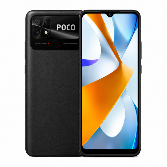 Poco C40 4G Dual SIM 64GB ROM 4GB RAM GSM Unlocked - Power Black