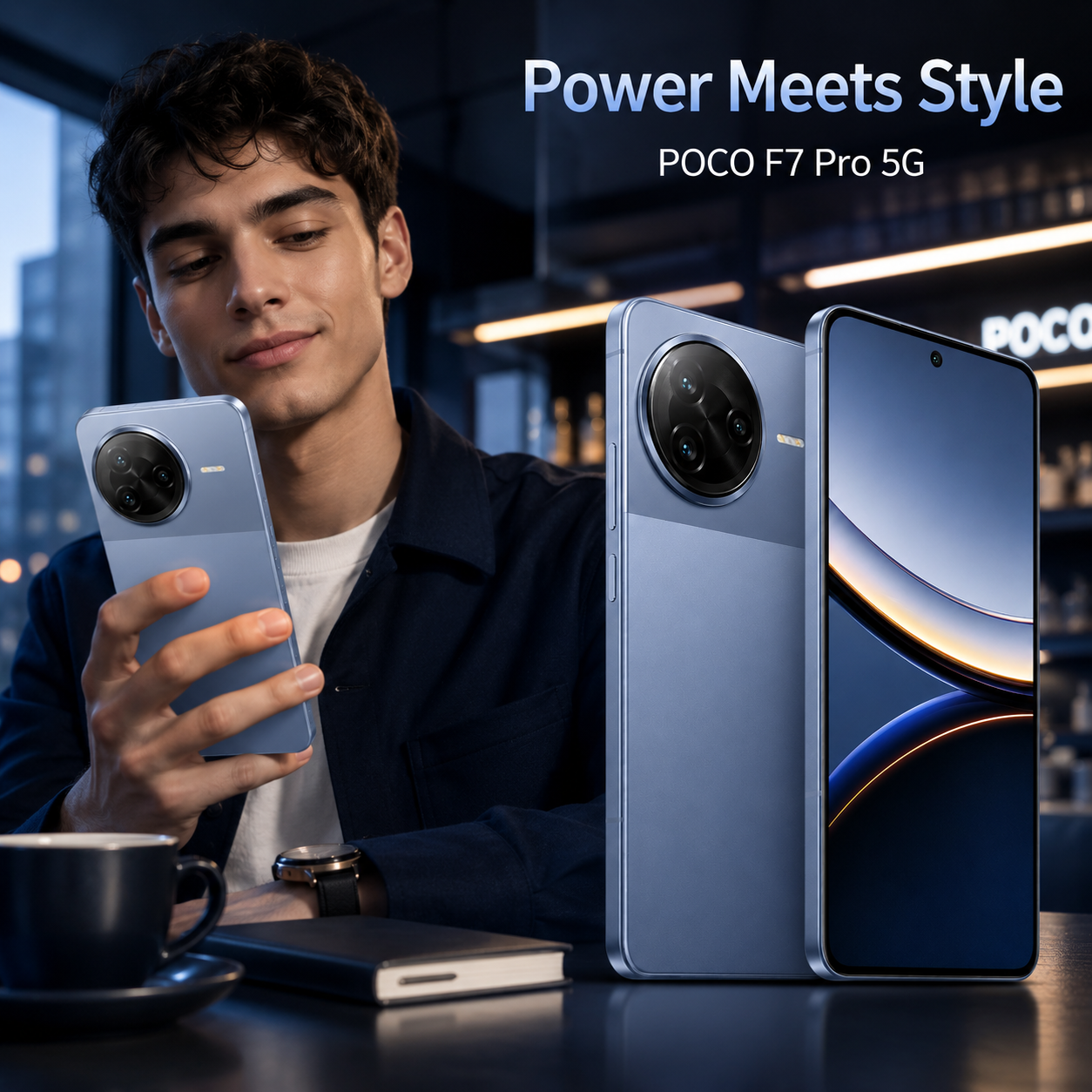 F7 5G Xiaomi BLUE (Blue) (BLUE⁄12GB+256GB POCO F7 Pro Blue 12GB
