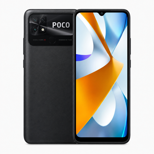 Poco C40 4G Dual SIM 64GB ROM 4GB RAM GSM Unlocked - Power Black