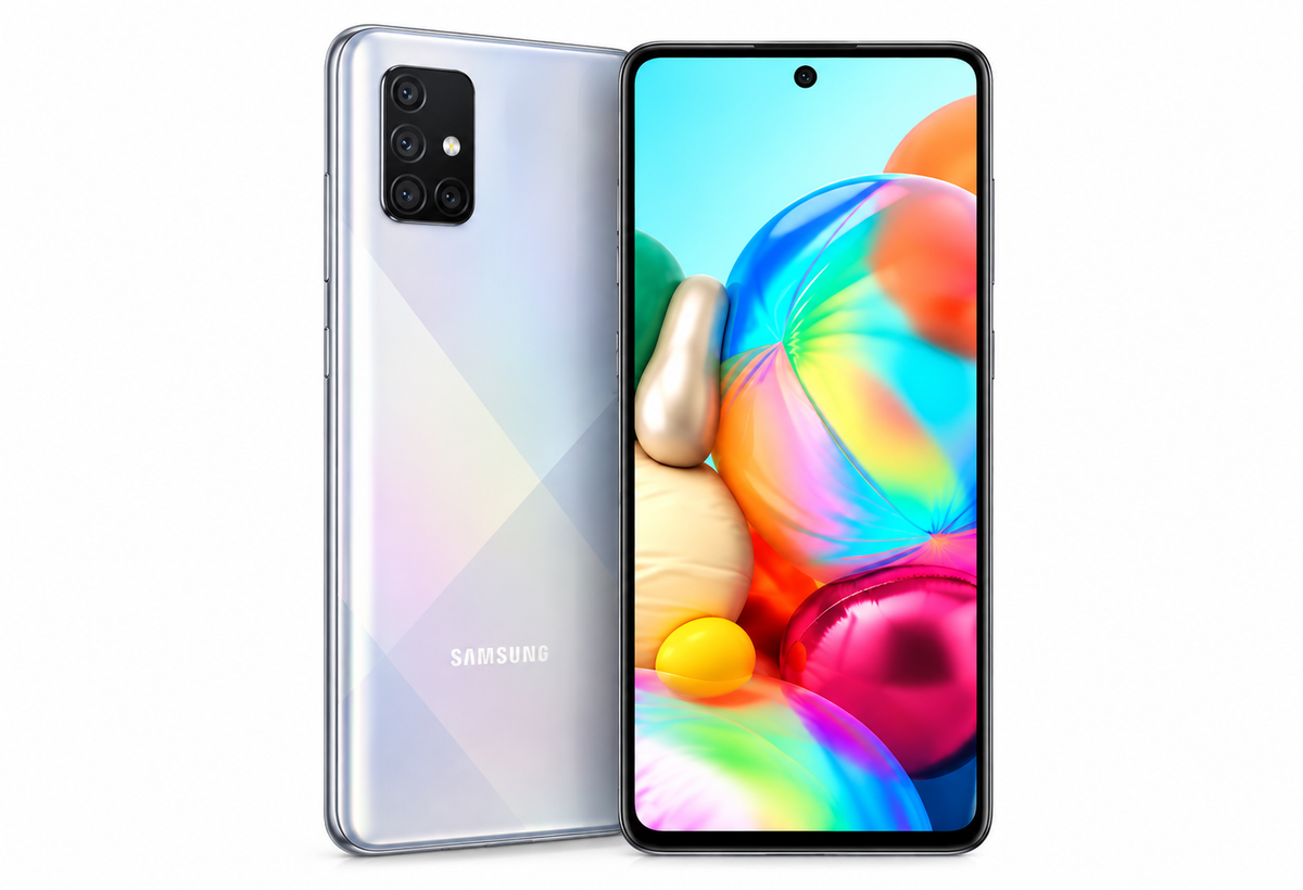 Samsung A71 A715F Dual SIM 128GB/8GB GSM Factory Unlocked - Silver