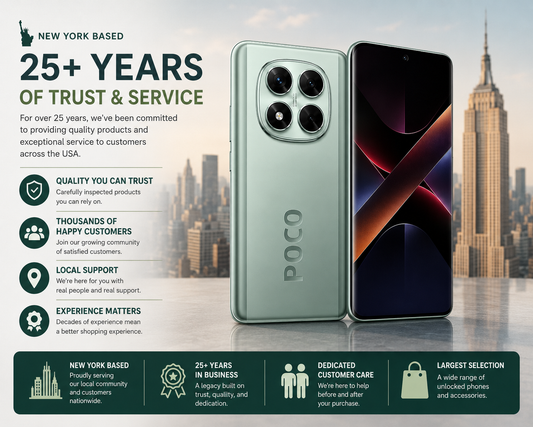 Xiaomi Poco X7 5G Green smartphone with triple-lens rear camera and front display, dual SIM design