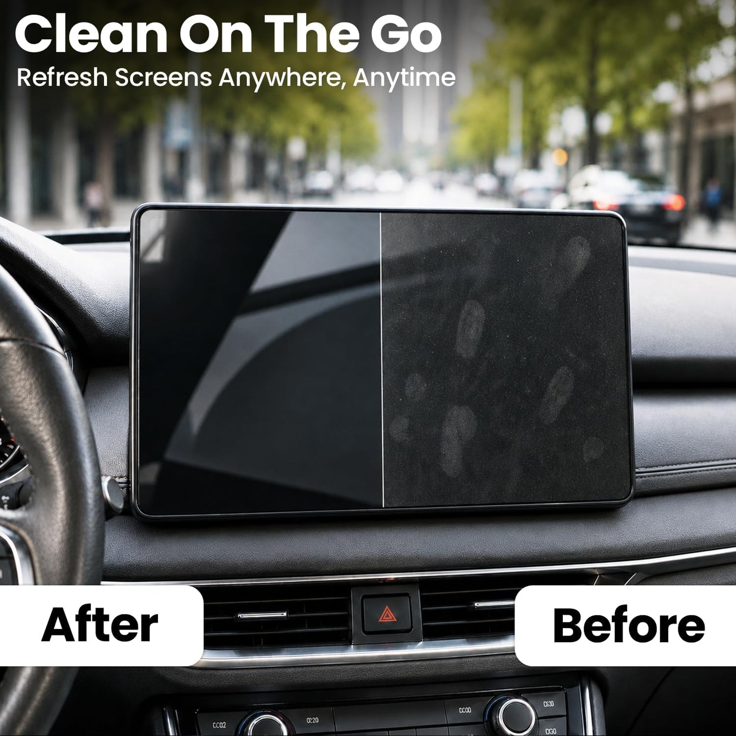 2-in-1 Screen Cleaner Spray & Wipe for Phones, Tablets, Laptops and Touchscreens