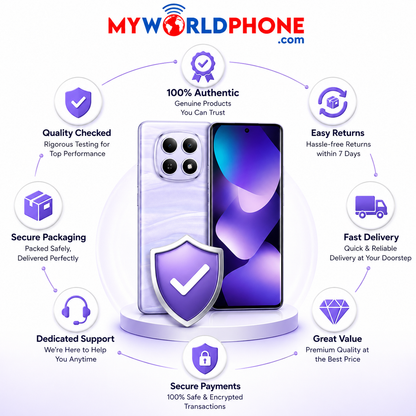 Xiaomi Redmi Note 15 5G 256GB ROM 8GB RAM Dual SIM GSM Unlocked -Purple