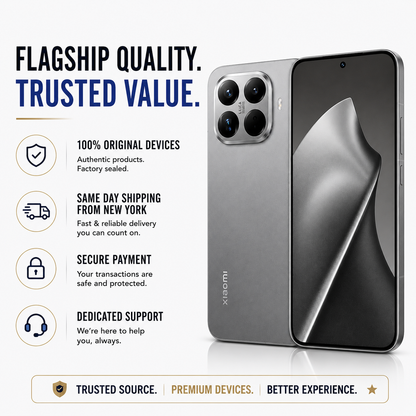 XIAOMI 15T PRO 5G 512GB ROM 12GB RAM Dual SIM GSM Unlocked - Gray