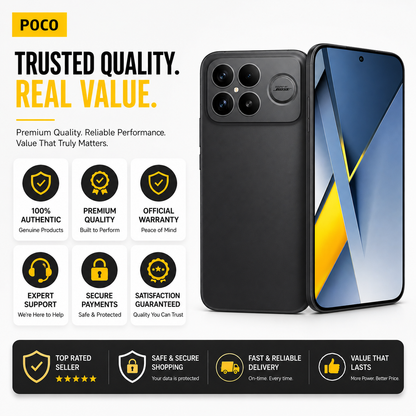 Xiaomi Poco F8 Ultra 5G 256GB ROM 12GB RAM Dual SIM GSM Unlocked - Black