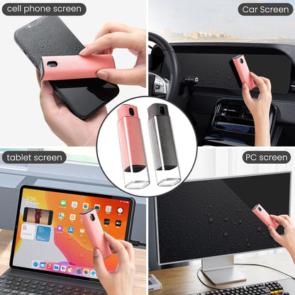 2-in-1 Screen Cleaner Spray & Wipe for Phones, Tablets, Laptops and Touchscreens