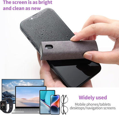 2-in-1 Screen Cleaner Spray & Wipe for Phones, Tablets, Laptops and Touchscreens