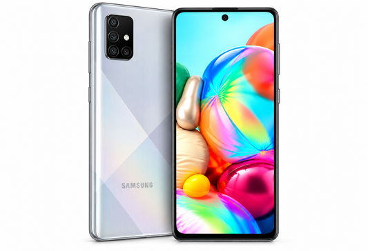 Samsung A71 A715F Dual SIM 128GB/6GB GSM Factory Unlocked - Silver