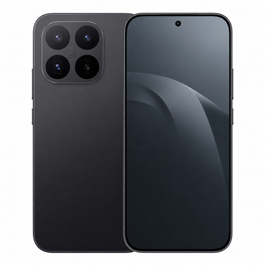 XIAOMI Mi 17T 5G  Black smartphone back and front close-up with quad rear camera lenses