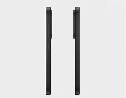 OnePlus 15 5G Black OnePlus smartphone side profile, showing slim edges and buttons