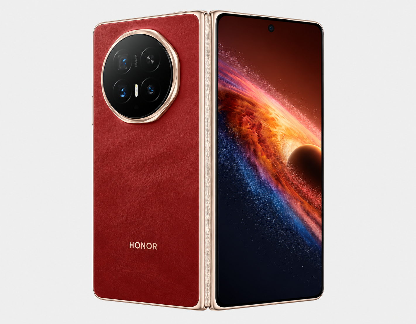 Honor Magic V6 5G 1TB ROM 16GB RAM Dual SIM GSM Unlocked - Red