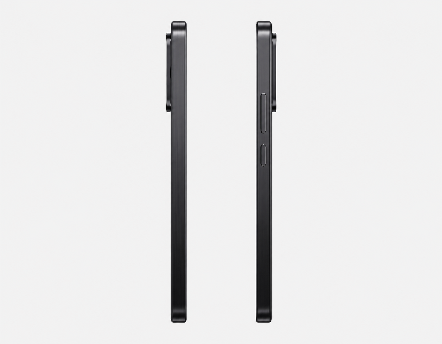 XIAOMI Mi 17T 5G  Black smartphone side profile view with buttons and slim edge
