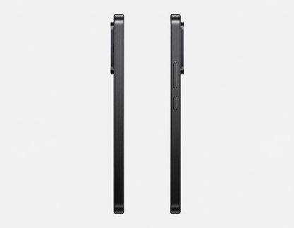 XIAOMI Mi 17T 5G  Black smartphone side profile view with buttons and slim edge