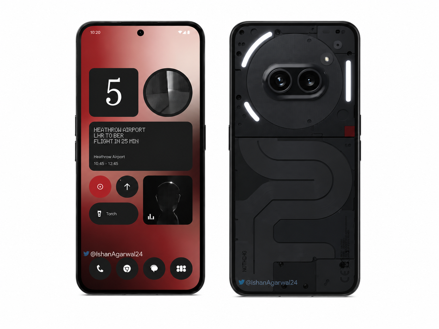 Nothing Phone (2a) 5G Dual SIM 256GB ROM 12GB RAM GSM Unlocked - Black