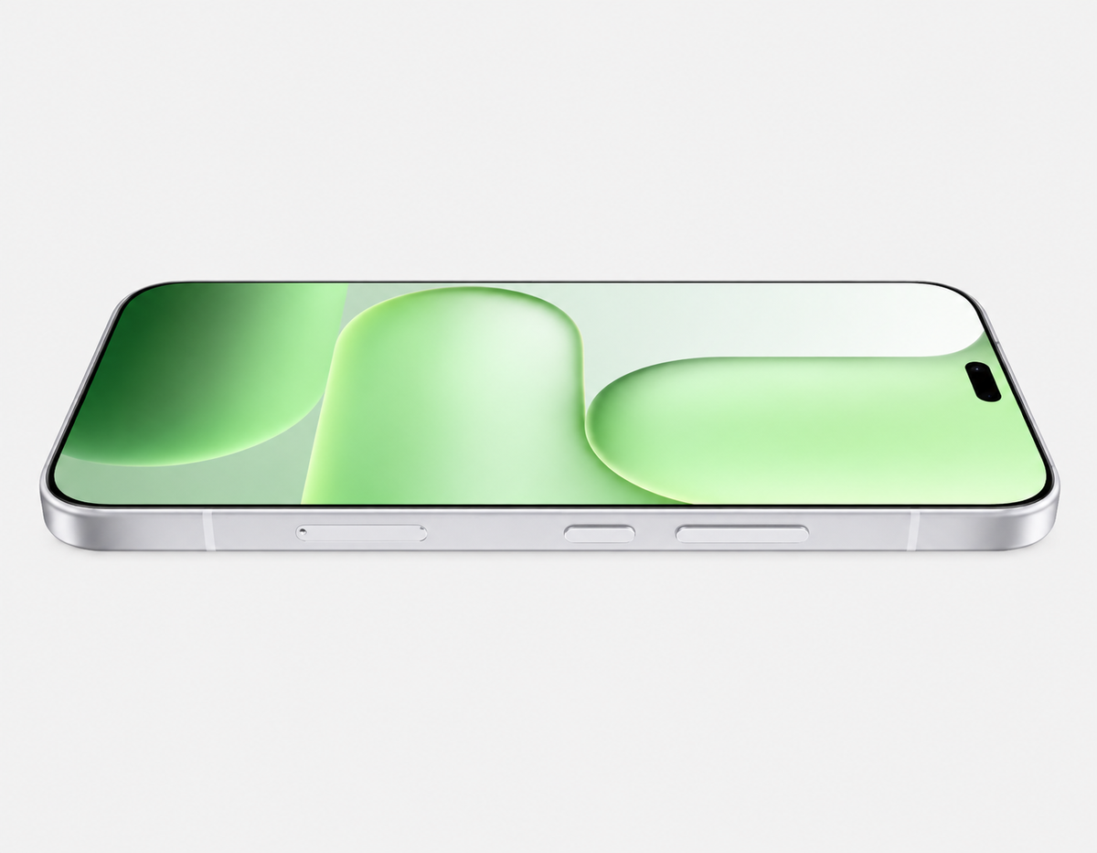 HONOR 600 Lite 5G Gray smartphone top edge with cutouts for speaker and ports
