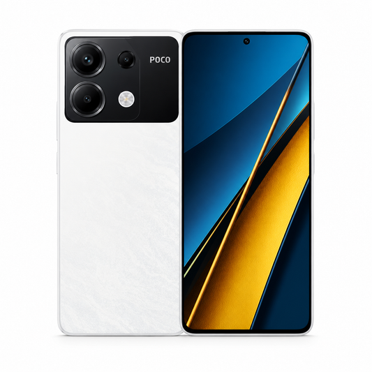 Xiaomi Poco X6 5G 256GB ROM 8GB RAM Dual SIM GSM Unlocked - white
