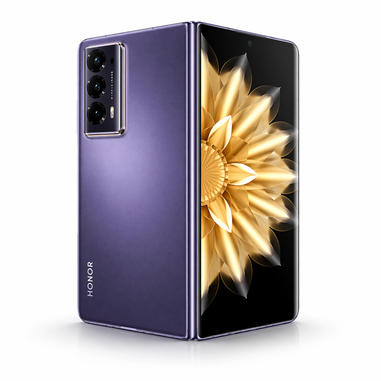 Honor Magic V2 Standard Edition 5G Dual SIM 512GB ROM 16GB RAM GSM Unlocked - Purple