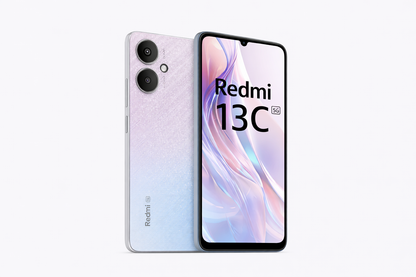 Xiaomi Redmi 13C 5G 256GB ROM 8GB RAM Dual SIM GSM Unlocked - Silver