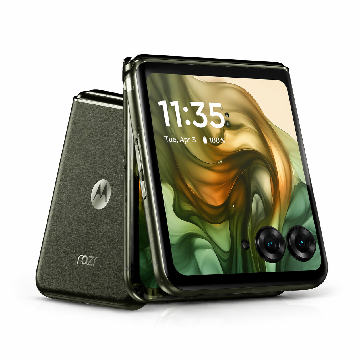 Motorola Razr 50 Ultra Single SIM+ eSIM 512GB ROM 12GB RAM GSM Unlocked - Green