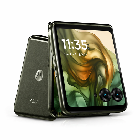 Motorola Razr 50 Ultra Single SIM+ eSIM 512GB ROM 12GB RAM GSM Unlocked - Green